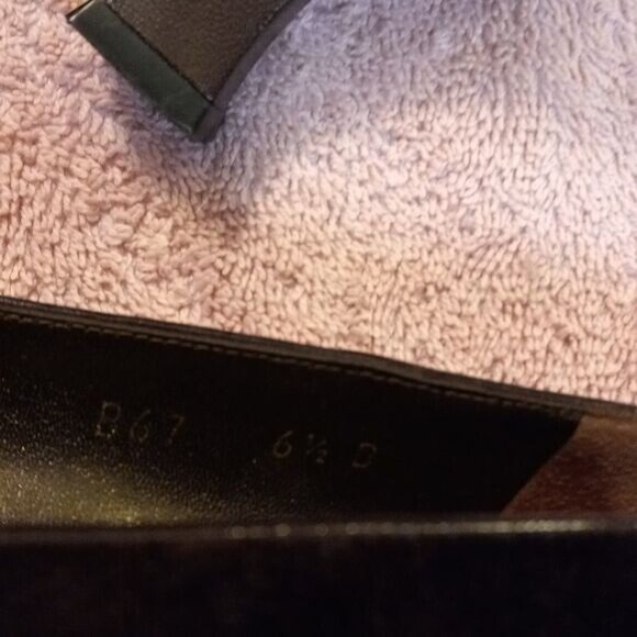 Salvatore Ferragamo 6.5 B Brown Velvet Heels Made Italy Elegant Classic Vintage - Picture 5 of 12